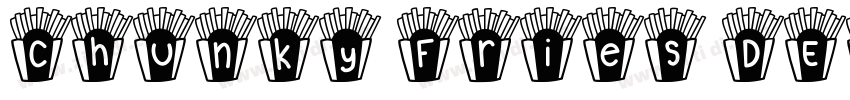 Chunky Fries DEMO Re字体转换